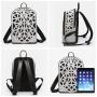 2021 LOVEVOOK geometric women backpack school bags  fashion hollow backpack for travel work school large backpack for ladies