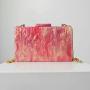 New Starry Sky Acrylic Evening Bag Single Shoulder Crossbody Wedding Banquet Handbag Chain Acrylic Clutch bag pochette femme