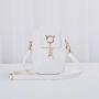 2023 Phone Women Leather Bag Pearl Tassel Cover Type Female Handbag Single Shoulder Bag Crossbody Bag