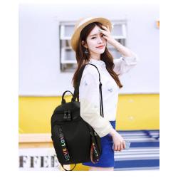 Hot Selling Women's backpack oxford cloth ladies shoulder bag Korean style solid color schoolbag travel backpack
