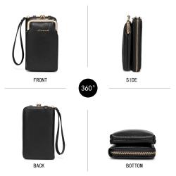 Lovevook Crossbody Purses for Women Fashion Cell Phone Shoulder Bags Card Holder Wallet Purse