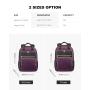 LOVEVOOK New shoulder bag multifunctional notes laptop backpack students school bag large capacity travel bag men women with USB