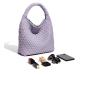 OEM ODM Luxury Elegance High Quality Women Armpit Handbags PU Leather Small Ladies Woven Hand Shoulder Underarm Bags