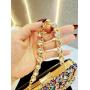 New arrival rhinestone purse bride wedding party ladies handbags shiny crystal clutch diamond evening bag for woman