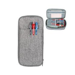 Large School Supplies Pencil Case Pouch Grey Pen Pencil Bag for Kids elementary school students