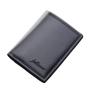 OEW029 Bifold Thin Certificates Wallet Driving License Protective Cover Leather Card Hold Slim Minimalist Money Clip Wallet