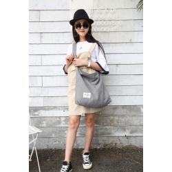 Factory Wholesale Portable Student Handbag Recycled Shopping Bag Women Shoulder Tote Canvas Bag