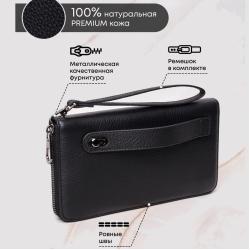 Pure Color Wallet Men Leather Luxury Large Capacity Men Card Holder Wallet Hold By Hand Man Custom Wallet