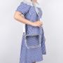 Keymay  NO MOQ 11Colors Transparent Pvc Women Crossbody Bag Adjust Shoulder Clear Purse Stadium Approved