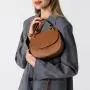 2024 Trending Women's Underarm Bag New Fashion Single Shoulder Crossbody Bag Luxury Saddle Pu Women Shoulder Bags