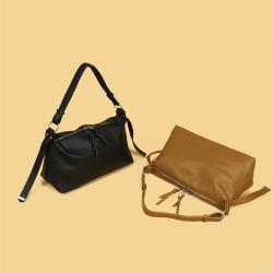 2024 new design fashion casual women on the shoulder Pu leather bag ladies casual simple fashion handbag
