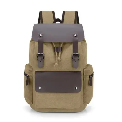 XL061 Hot Sell Drawstring Flap Shoulder Bag Anti Water Fashion Retro Computer Bag Personalised Laptop Backpack