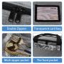 Pretty Outdoor Camping Square Double Zipper Reusable Thermal Insulation Fabric For Cooler Bags Bento Lunch Box With Bags