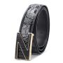 Ceinture Homme En Cuir Cintos Masculinos Luxury Designer Famous Brand Genuine Crocodile Leather Men's Blet Fashion Belts For Men
