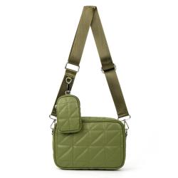 2024 Custom Embroidery Leather Cross Body Bag For Women Fashion With Pouch Purse