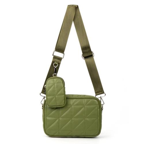 2024 Custom Embroidery Leather Cross Body Bag For Women Fashion With Pouch Purse