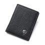 OEM184 Men Wallets Thin Name Engraving Genuine Leather MINI Men Purse ID Card Holder Classic High Quality Men Wallets