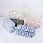 Winter Tweed Fabric Make Up Bags 5 Colors Plaid Zipper Pouch 4 Sizes Travel Toiletry Kits Men Women Makeup Organizer Pouch Bag