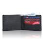 Custom Logo Rfid Blocking Leather Purses For Men Classic Flap Wallet Men