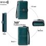 ZR110 Hot-selling RFID Antimagnetic Long Zipper Women's Wallet Wallet Wallet European and American Large-capacity Handbag
