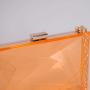 2024 Ladies clutch Purses Fashion Jelly Handbags Transparent Chain Shoulder Box Hand Bag For Women bolsos para mujeres