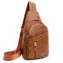 ZR634 Hot Selling Chest Bag PU Unisex New Outdoor Shoulder Bag Sport Travel Waterproof High Quality Crossbody Waist Bag Business