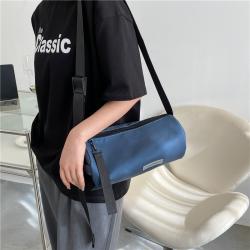 PU Leather Sling Bag Crossbody Bag Men Women Travelling Sports Large Capacity Messenger Shoulder Bag