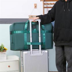 HR674 Unisex Handheld Oxford Large Luggage Bag Short Distance Hiking Travel Solid Color Bag Household Clothing Quilt Storage Bag
