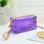 Laser PVC Travel Toiletry Women's Cosmetic Bag Factory Custom Multifunctional waterproof large capacity travel storage bag