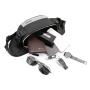 Fashion Reflective Nylon Crossbody Cashier Chest Bag Men Large Capacity Waist Bag