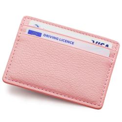 Minimalist Credit Card Holder RFID Blocking Women ID Card Holder Business Slim Design Card Holder Wallet