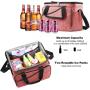 Waterproof Eco Friendly Promotion Silicon Polyester Lunch Cooler Box Bag for School Kids
