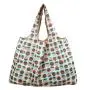 Custom Pocket Square Shopping Bag Environment Eco-friendly Folding Reusable Portable Shoulder Handle Bag for Travel Grocery