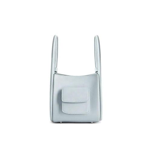 2024 New Design Large Real Leather Bucket Shoulder Bag For Women Lady Luxury Vegan Leather Handbag For Women