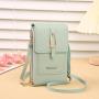 New Mobile Phone Bag for Women Small Mini Single Shoulder Crossbody Bag Zipper Wallet Fashion Mobile Phone Messenger Bags
