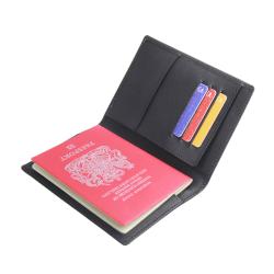 Travel passport cover card holder custom leather passport holder wallet passport case