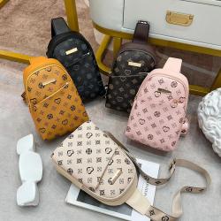 New Chest Bag 2024 Ladies Crossbody Bag Printed Women's Women's Shoulder Bag
