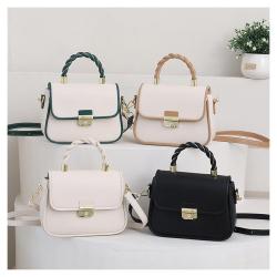 2024 new temperament small package design women's fashion single shoulder crossbody bag simple handbag small square bag