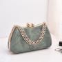 Slap-up hot sale fashion PU texture partygoing custom clutch handbag wedding evening bags for women