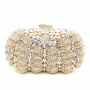 2024 hot sell  cheap  price New Design Handmade Custom Luxury Lady Rhinestone Clutch Evening Bag