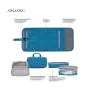 Hanging Roll-Up Makeup Bag Toiletry Kit Travel Organizer for Women Men Removable Storage Bags