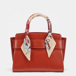2024 Classic High Quality Ladies Handbags Luxury Scarf Top Handle Hand Bags Custom Logo Womens Tote Bags