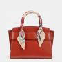 2024 Classic High Quality Ladies Handbags Luxury Scarf Top Handle Hand Bags Custom Logo Womens Tote Bags