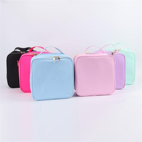 Keymay Custom Print Kids Double Zipper Cooler Bags Insulated Lunch Bag for Adults School Bags Lunch Box