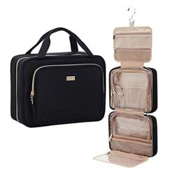 Private Label Cosmetic Bags Cases Makeup Bag Travel Essentials Organizer Toiletry Make up Bag with Hanging Hook