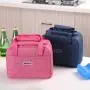 Gelory Portable Lunch Bag Thermal Insulated Lunch Box Tote Cooler Handbag Bento Pouch Dinner Container School Food Storage Bags