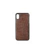 Custom Made Shockproof Embossed Crocodile Pattern Genuine Cow Leather Phone Case Cover For Iphone Pro Max Plus 12 13 14 15 Case