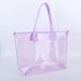 Handbags Women Clear Transparency Tote Bag Custom Logo Portable Waterproof Shopping Transparent Clear Shoulder Bag