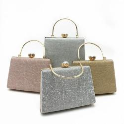 2024 Luxury Party Wedding Clutch Bag  Women's Casual Leather Handbags Fashion Design Evening Bag