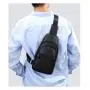 ZF147 Slanting Cross-body Bag Men Head Layer Cowhide Shoulder Chest Bag Simple Waterproof Wear-resistant Fashion Business